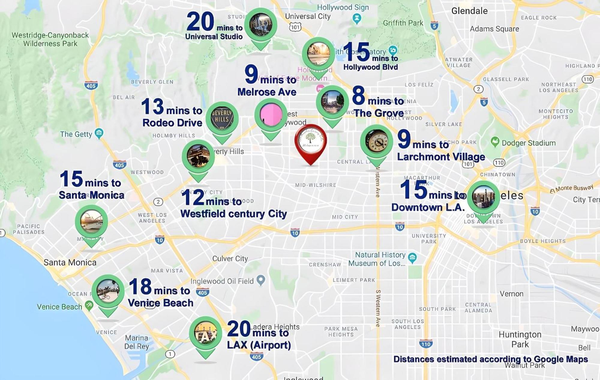 Los Angeles 3Br Villa Suites With Free Parking Exteriör bild